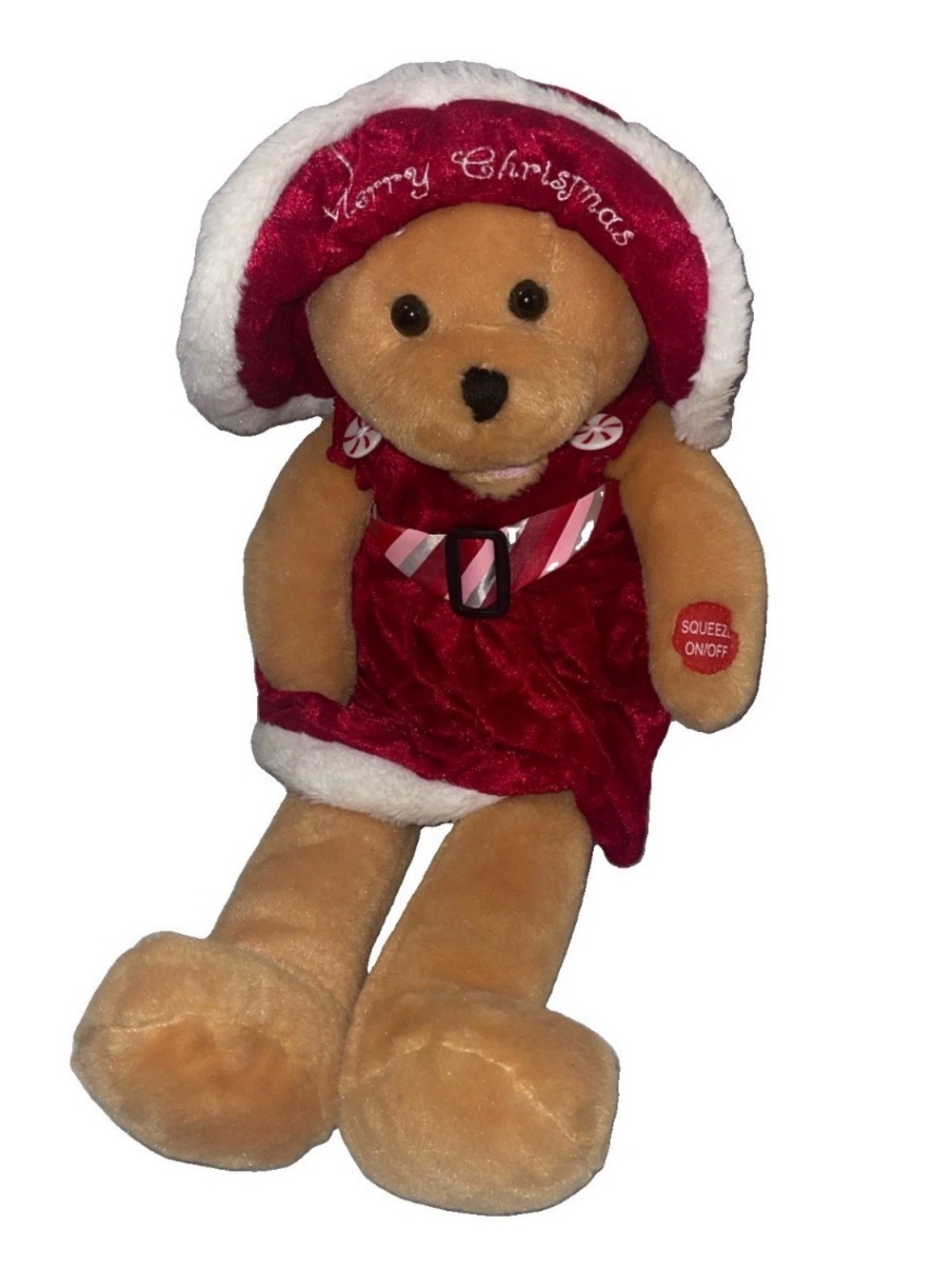Chantilly Lane Animated Christmas Bear “Beginning To Look A Lot Like Christmas”
